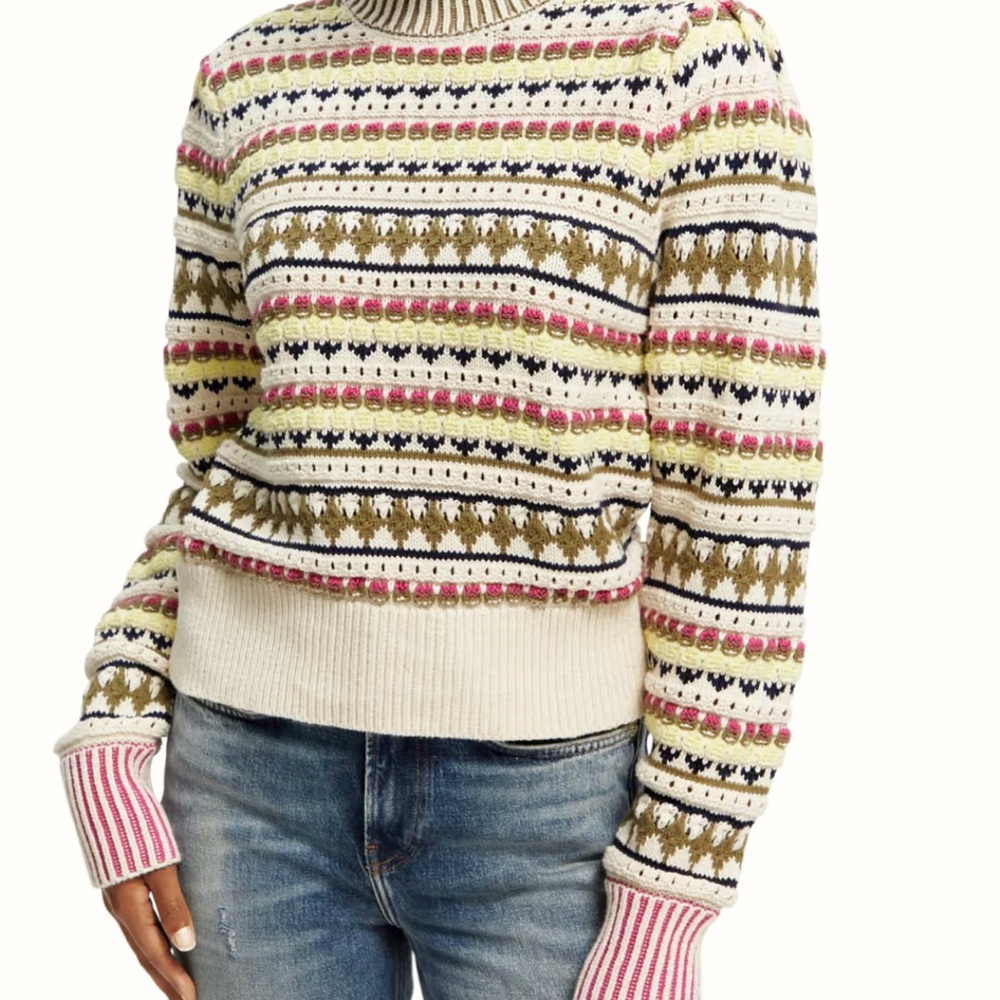 Scotch & Soda mixed stitch sweater